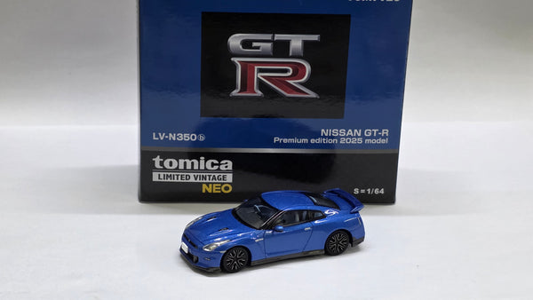 1:64 Tomica Limited Tomytec LV-N350b Nissan Skyline GT-R R35 Premium Edition 2025 Model
