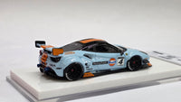 1:64 Veloce Ferrari 488 GTB LB Performance LBWK Blue GULF GT wing