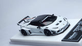 1:64 Veloce Lamborghini Huracan LP610-4 LB Performance White With Black Rims