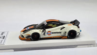 1:64 Veloce Ferrari 488 GTB LB Performance LBWK  White GULF Black rims
