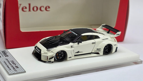 1:64 Veloce Nissan Skyline GT-R R35 35GT-RR LB Performance LBWK  White