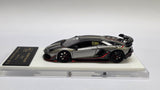 1:64 Veloce x Apex Studio Lamborghini Aventador SVJ   Grey Silver with gold stripe