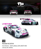 1:64 Trends Hobby TH Porsche 911 GT3 R Iron Dames 2025 Le Mans 24H LMGT3 #85 Diecast