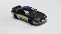 1:64 Pop Race X Xcartoys Nissan Skyline GT-R R32 Magic Chrome. China Foshan APA Expo 2025