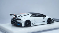 1:64 Veloce Lamborghini Huracan LP610-4 LB Performance White With Black Rims