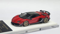 1:64 Veloce x Apex Studio Lamborghini Aventador SVJ Red. Resin.