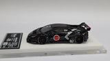 1:64 Veloce Lamborghini Huracan LP610-4 LB Performance Zero Sen Black. Resin