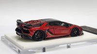 1:64 Veloce x Apex Studio Lamborghini Aventador SVJ Rosso Fuoco Red. Resin