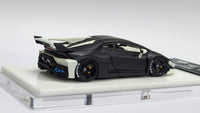 1:64 Veloce Lamborghini Huracan LP610-4 LB Performance Matt Black Glow in the dark. Resin