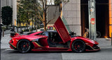 1:64 Veloce x Apex Studio Lamborghini Aventador SVJ Rosso Fuoco Red. Resin