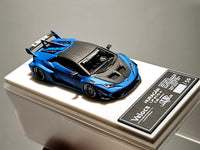 1:64 Veloce Lamborghini Huracan LP610-4 LB Performance Matt Blue. Resin