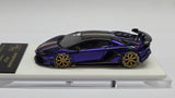 1:64 Veloce x Apex Studio Lamborghini Aventador SVJ  Purple with Italian strpie.