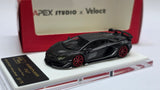1:64 Veloce x Apex Studio Lamborghini Aventador SVJ  Matt Black