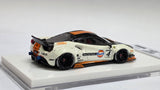 1:64 Veloce Ferrari 488 GTB LB Performance LBWK  White GULF Black rims