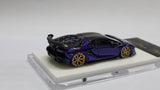 1:64 Veloce x Apex Studio Lamborghini Aventador SVJ  Purple with gold strpie.