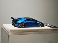 1:64 Veloce Lamborghini Huracan LP610-4 LB Performance Matt Blue. Resin