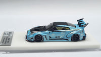 1:64 Veloce Nissan Skyline GT-R R35 35GT-RR LB Performance Macross MS-06G Zaku II Blue. Resin.