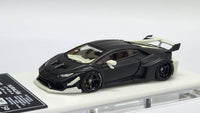 1:64 Veloce Lamborghini Huracan LP610-4 LB Performance Matt Black Glow in the dark. Resin