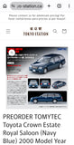 1:64 Tomica Limited Tomytec LV-N378b Toyota Crown Estate Royal Saloon 2000