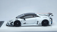 1:64 Veloce Lamborghini Huracan LP610-4 LB Performance White With Black Rims