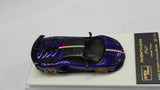 1:64 Veloce x Apex Studio Lamborghini Aventador SVJ  Purple with Italian strpie.