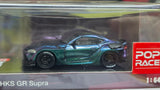 1:64 Pop Race Toyota Gar Supra HKS Chameleon. Diecast