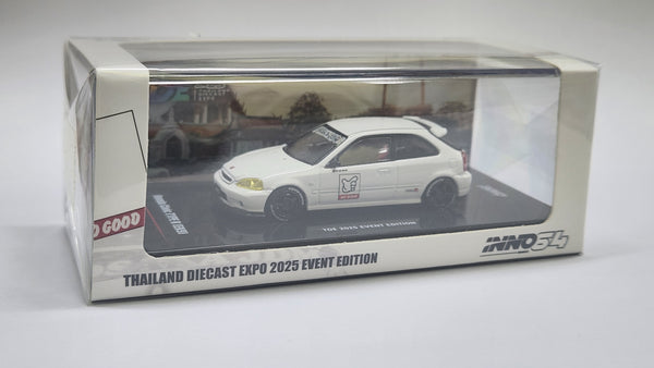 1:64 inno64 Honda Civic Type R EK9 No good Thailand Diecast Expo 2025 Event Edition