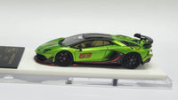 1:64 Veloce x Apex Studio Lamborghini Aventador SVJ Lime Green Pearl. Resin.