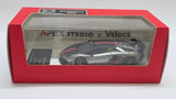 1:64 Veloce x Apex Studio Lamborghini Aventador SVJ  Grey Silver with red stripe