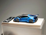 1:64 Veloce Lamborghini Huracan LP610-4 LB Performance Matt Blue. Resin