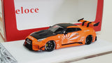 Veloce Nissan Skyline GT-R R35 35GT RR LB Performance.Zero Fighter Matt Milltary Orange 1:64 - hiltawaytoyhk