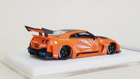 Veloce Nissan Skyline GT-R R35 35GT RR LB Performance.Zero Fighter Matt Milltary Orange 1:64 - hiltawaytoyhk