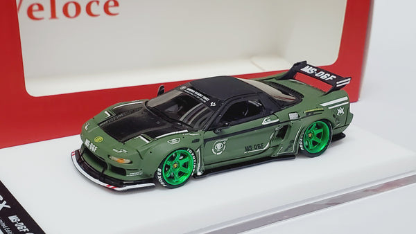 Veloce Honda NSX NA1 LB Performance Gundam MS-06F ZAKU II 1:64 Resin