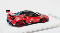 1:64 Veloce Ferrari 488 GTB Gundam MS-6S ZAKU II LB Performance. Resin.