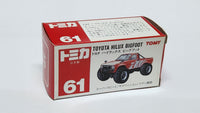 Tomica 61 Toyota Hilux Bigfoot Japan Four Wheelers Jamboree 19JJ IN FISSCO 94.9