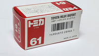 Tomica 61 Toyota Hilux Bigfoot Japan Four Wheelers Jamboree 19JJ IN FISSCO 94.9