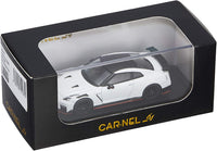 Kyosho CARNEL Nissan Skyline GT-R R35 NISMO 2020 Brilliant White Pearl CN640027 1:64