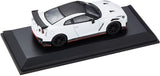 Kyosho CARNEL Nissan Skyline GT-R R35 NISMO 2020 Brilliant White Pearl CN640027 1:64