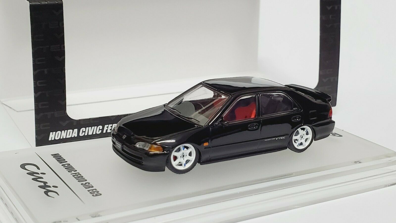 ミニカー INNO64 HONDA CIVIC FERIO SIR E69 1/64 Inno64 Honda Civic EG6 Ferio SiR Black. 1:64 – hiltawaytoyhk