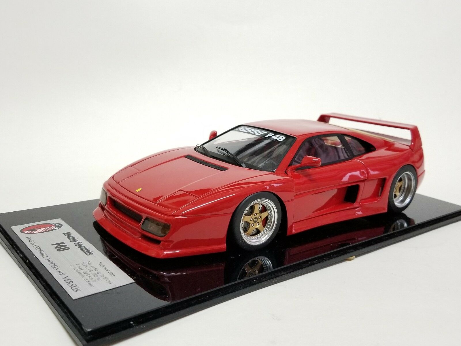 ○ 1/18 ケーニッヒ フェラーリ 〓 F48 / レッド 〓 Koenig Ferrari