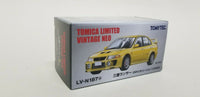 TOMICA LIMITED VINTAGE NEO LV-N187a Mitsubishi Lancer GSR Evolution V. Scale is 1:64. - hiltawaytoyhk