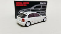 Tomica Limited Vintage Neo Tomytec Honda Civic EK9 Type R 1997 Version White. Hong Kong Exclusive - hiltawaytoyhk