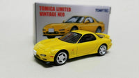 Tomica Limited Vintage LV-N174b Mazda RX-7 Type R FC3S Efini Yellow 1991. - hiltawaytoyhk