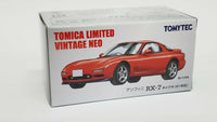 Tomica Limited Vintage Neo Tomytec Mazda RX-7 FD3S Type R 1991 Red. The Japanese Car Era Vol:13. Scale is 1:64 - hiltawaytoyhk