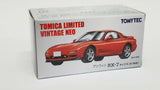 Tomica Limited Vintage Neo Tomytec Mazda RX-7 FD3S Type R 1991 Red. The Japanese Car Era Vol:13. Scale is 1:64 - hiltawaytoyhk