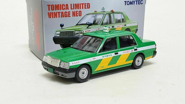 Tomica Limited Vintage NEO LV-N218a Toyota Crown Comfort Sedan Tokyo Taxi. 1:64 - hiltawaytoyhk