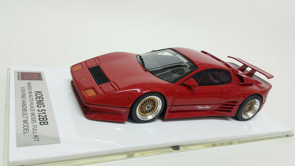 1:18 APM Ferrari Koenig 512BB Red Resin - hiltawaytoyhk
