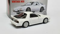 Tomica Limited Vintage LV-N192C Mazda Savanna RX-7 FC3S White. 1:64. - hiltawaytoyhk